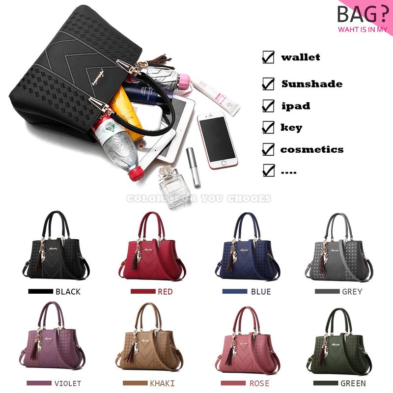 ALARION Womens Purses and Handbags Shoulder Bag Ladies Designer Satchel Messenger Tote Bag - Image 2